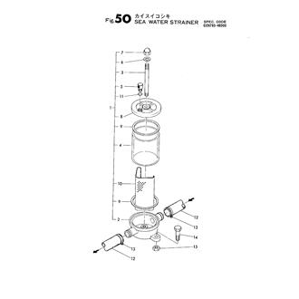 FIG 50. SEA WATER STRAINER