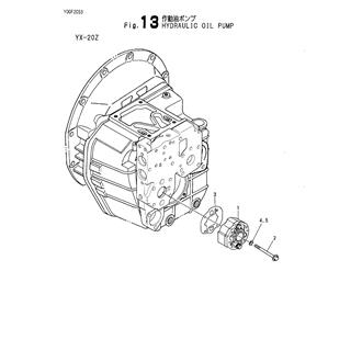 FIG 13. HYDRAULIC OIL PUMP