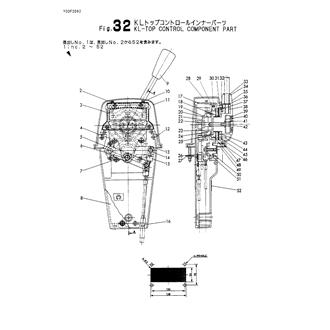 FIG 32. KL TOP CONTROL COMPONENT PART