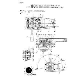 FIG 33. KL SIDE CONTROL COMPONENT PART