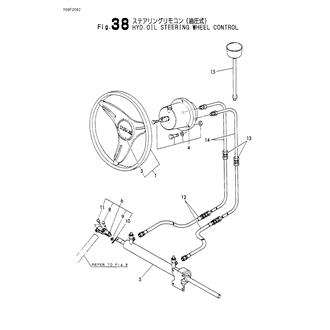 FIG 38. HYDR.STEERING WHEEL CONTROL