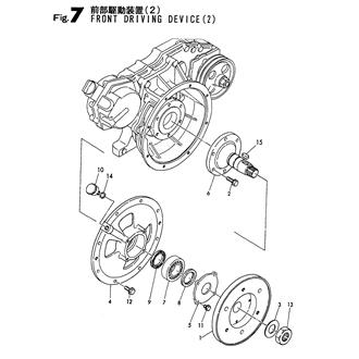 FIG 7. FRONT DRIVING DEVICE(2)