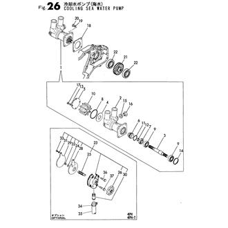 FIG 26. COOLING SEA WATER PUMP