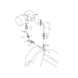 FIG 41. LUB. OIL PIPE(TURBO.)