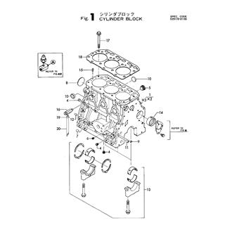 FIG 1. CYLINDER BLOCK