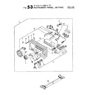 FIG 53. INSTRUMENT PANEL (B-TYPE)