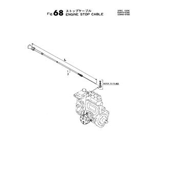 FIG 68. ENGINE STOP CABLE