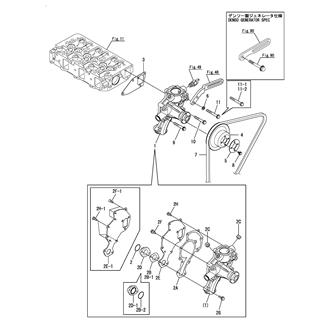 FIG 30. COOLING FRESH WATER PUMP