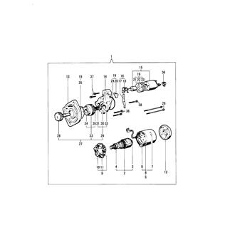 FIG 55. (47A)STARTING MOTOR INNER PARTS