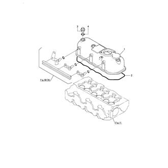 FIG 62. (12A)BONNET(WITH HAND STARTING SPEC)(OPTIONAL)