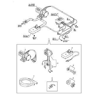 FIG 96. (65B)BILGE PUMP(DX)(OPTIONAL)