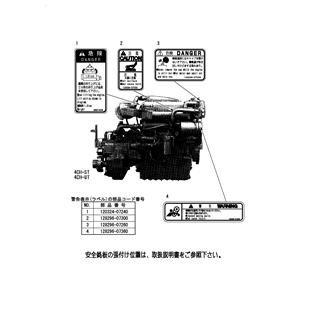 FIG 65. SAFETY LABEL(4CH-UT,ST)