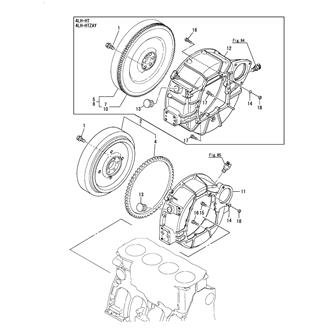 FIG 3. FLYWHEEL HOUSING