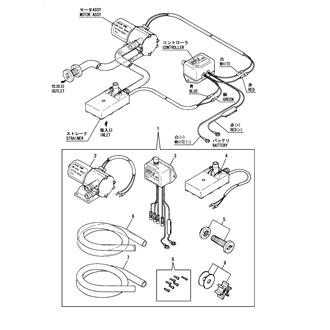 FIG 37. BILGE PUMP(STD,OPTIONAL)(UP TO 1993.11)