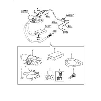 FIG 41. BILGE PUMP(STD,OPTIONAL)(FROM 1997.1)