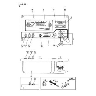 FIG 88. INSTRUMENT PANEL(4LH-HTZ/DTZ)(UP TO 1992.11)