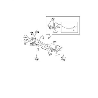 FIG 100. WIRE HARNESS(EARTH FLOAT TYPE)