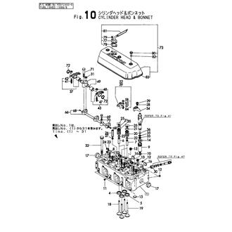 FIG 10. CYLINDER HEAD & BONNET