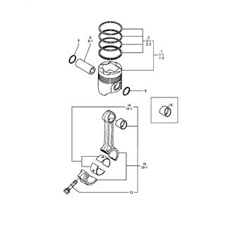 FIG 18. PISTON & CONNECTING ROD