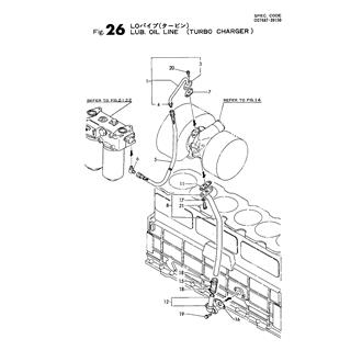 FIG 26. LUB.OIL LINE(TURBOCHARGER)