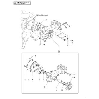 FIG 29. COORING FRESH WATER PUMP