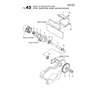 FIG 42. FUEL INJECTION PUMP DRIVING DEVICE