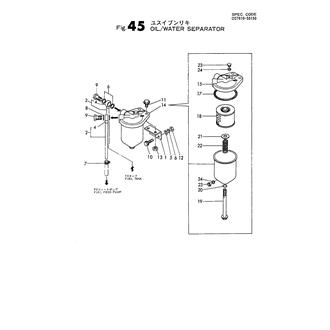 FIG 45. OIL/WATER SEPARATOR