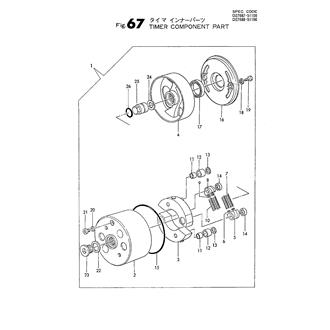 FIG 67. TIMER COMPONENT PARTS