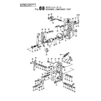 FIG 68. GOVERNOR COMPONENT PARTS