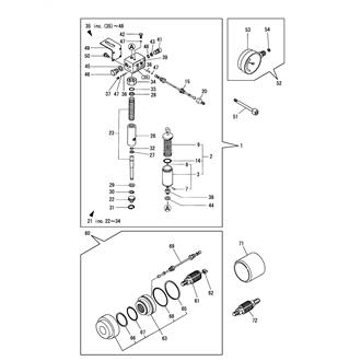 FIG 25. HYDRAULIC PUMP & PRESSURE GAUGE(OPTIONAL)