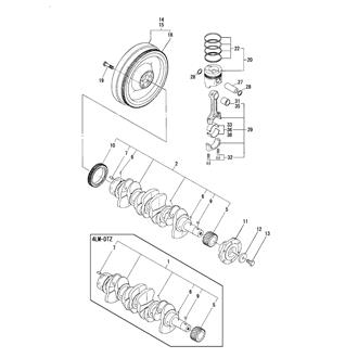 FIG 16. CRANKSHAFT & PISTON