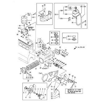 FIG 24. COOLING FRESH WATER SYSTEM