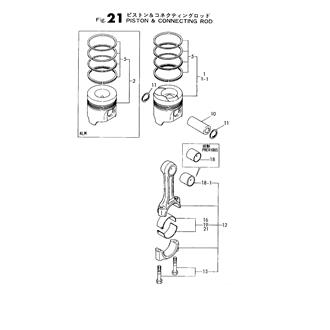 FIG 21. PISTON & CONNECTING ROD