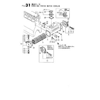 FIG 31. COOLING FRESH WATER COOLER