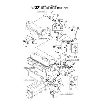 FIG 37. COOLING FRESH WATER PIPE