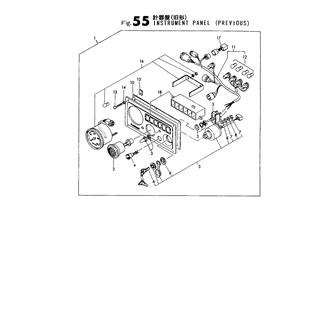 FIG 55. INSTRUMENT PANEL(PREVIOUS)
