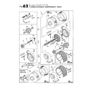 FIG 62. TURBOCHARGER COMPONENT PART