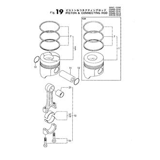 FIG 19. PISTON & CONNECTING ROD