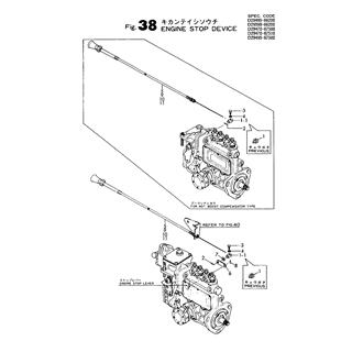 FIG 38. ENGINE STOP DEVICE