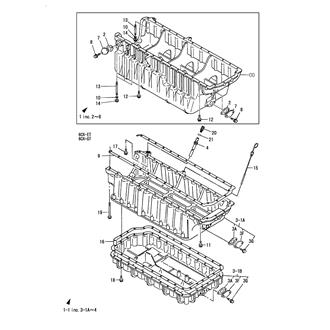 FIG 6. OIL SUMP(6CX-ET/GT)