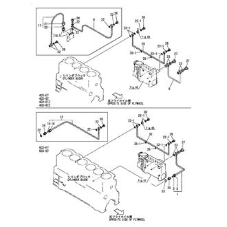 FIG 31. LUB. OIL PIPE(FUEL INJECTION PUMP)