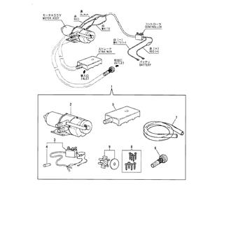 FIG 43. BILGE PUMP(OPTIONAL)(FROM 1997.01)