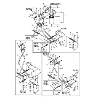 FIG 56. FUEL PIPE & FUEL FILTER