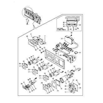 FIG 71. INSTRUMENT PANEL(D-TYPE)(4/6CX-GT)