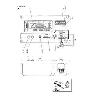 FIG 74. INSTRUMENT PANEL(E-TYPE)(FROM 1993.05)