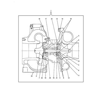 FIG 16. TURBINE(INNER PARTS)(6LY-UTM)(UP TO EZZZZZ)