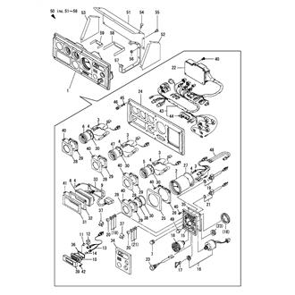 FIG 52. INSTRUMENT PANEL(D-TYPE)