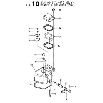 FIG 10. BONNET & BREATHER(1GMY)