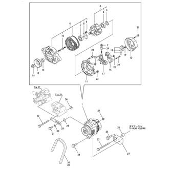 FIG 62. (42C)GENERATOR(2GM(F)Y)(DENSO:FROM TO 2012.7)