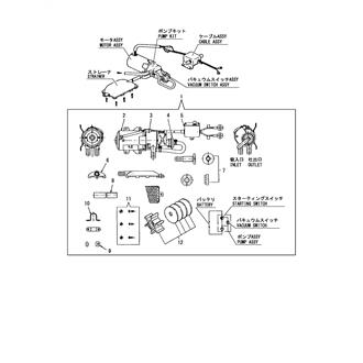 FIG 27. BILGE PUMP(OPTIONAL)(TO JUL. 1992)